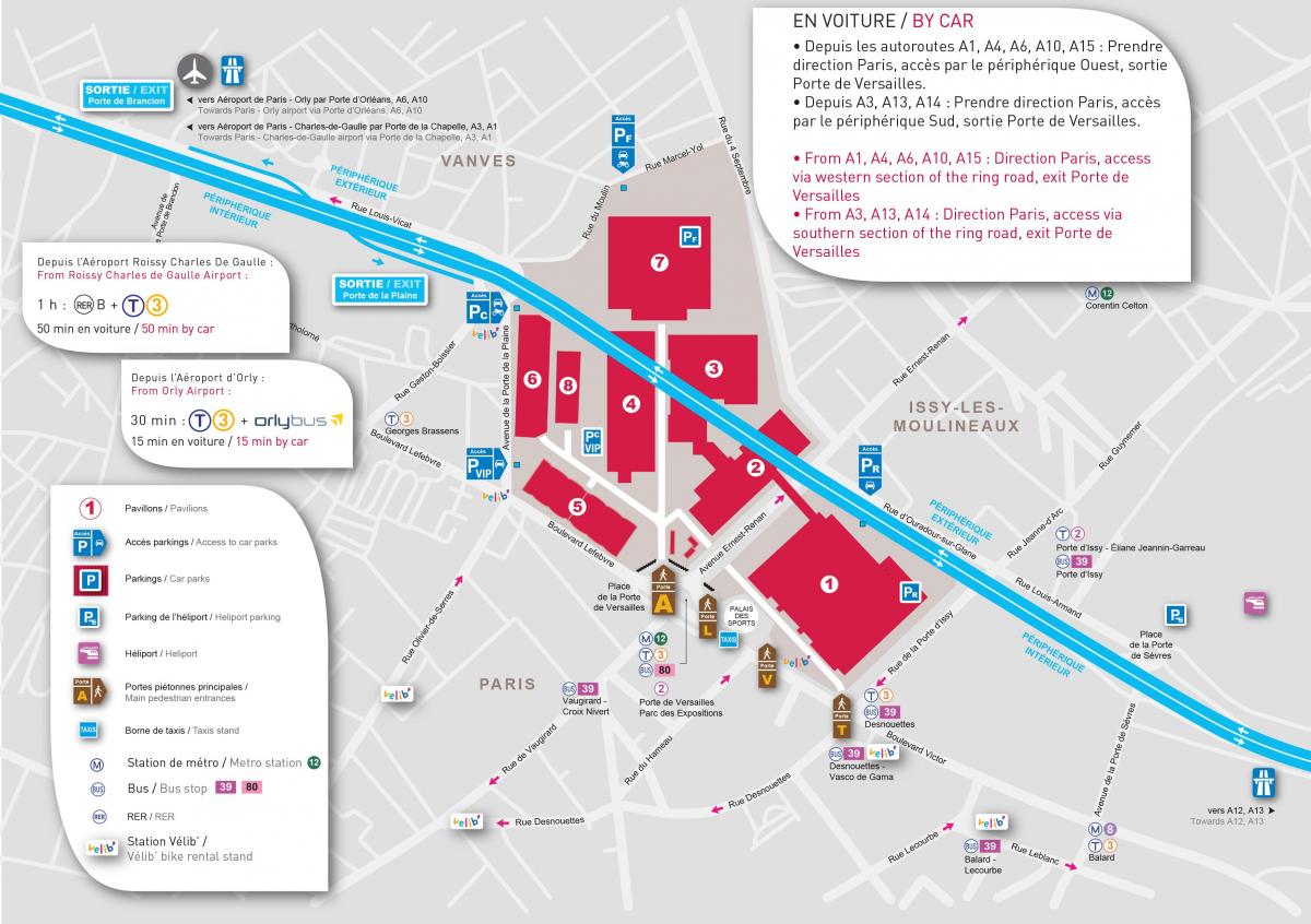 Kart Paris Expo port de Versailles