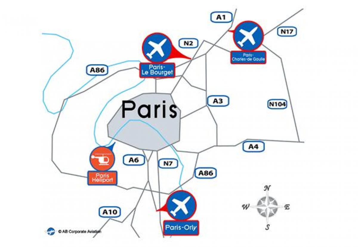 Kart hava limanının Paris